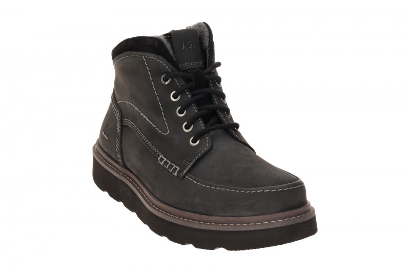 Josef Seibel Trent 04 Schuhe Stiefel schwarz anthrazit H-Weite