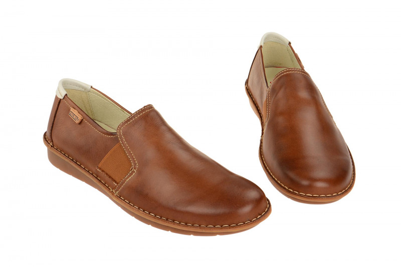Pikolinos Slipper Santiago braun cuero M7B-3079