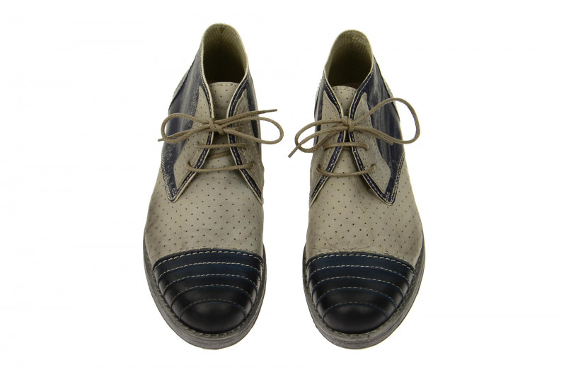 Bello HE83W Stiefelette blau grau