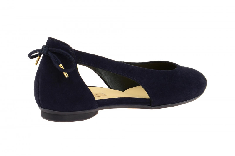 Paul Green Ballerina Schuhe blau 3553-012