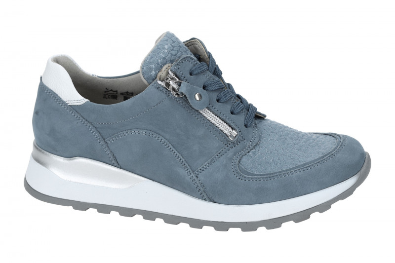 Waldläufer Hiroko Schuhe blau denim H-Weite H64007