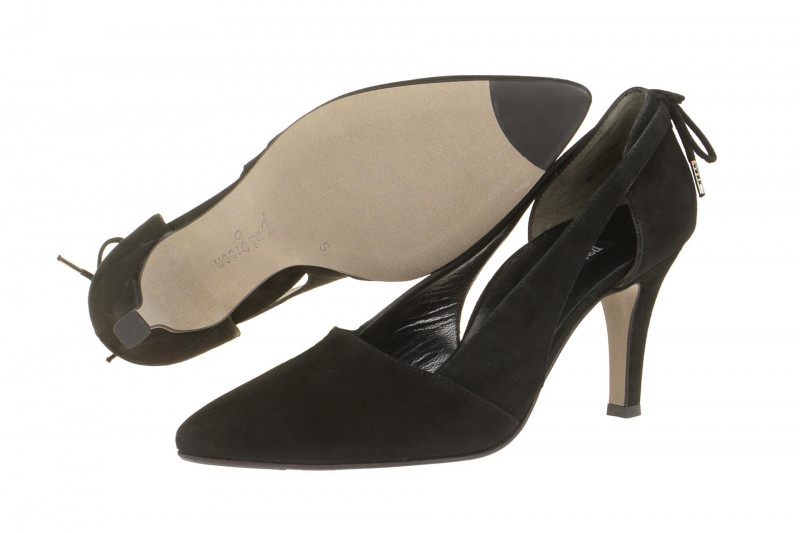 Paul Green Pumps schwarz Samt 3546