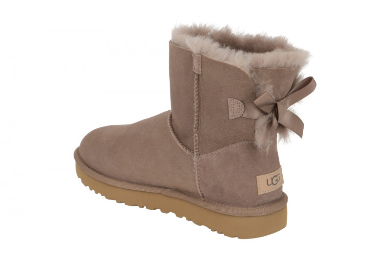 UGG Mini Bailey Bow 2 Stiefel braun caribou 1016501