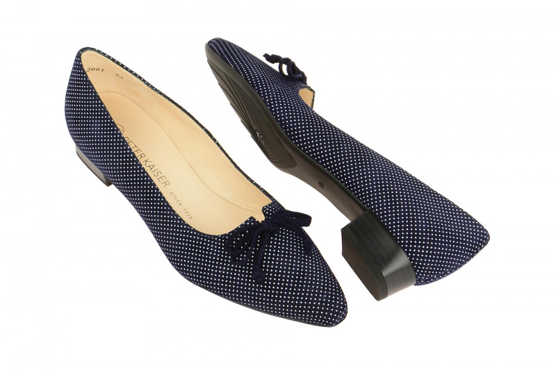 Peter Kaiser Lizzy Pumps blau silber 22107