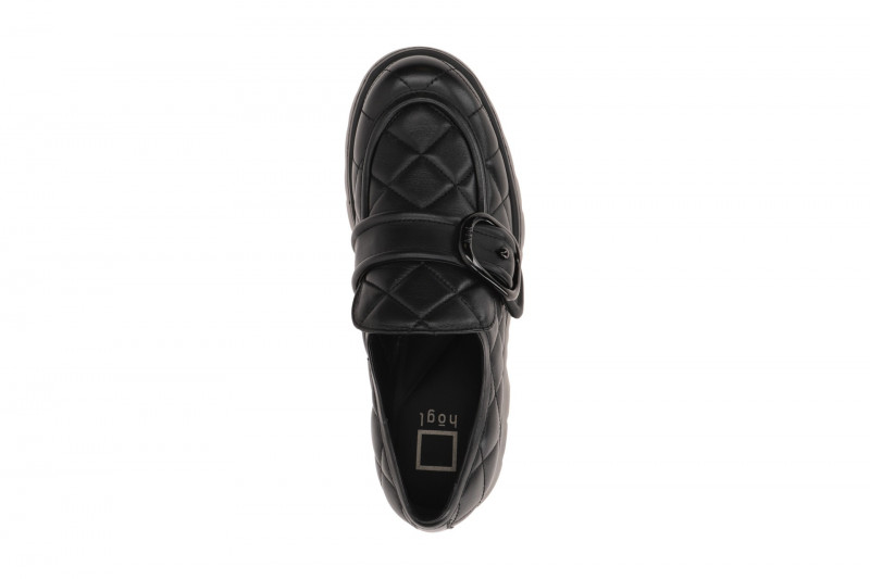 Högl Schuhe 2430 Slipper Loafer in schwarz