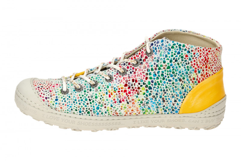 Eject Dass 2 Mid-Sneakers bunt gepunktet 16225