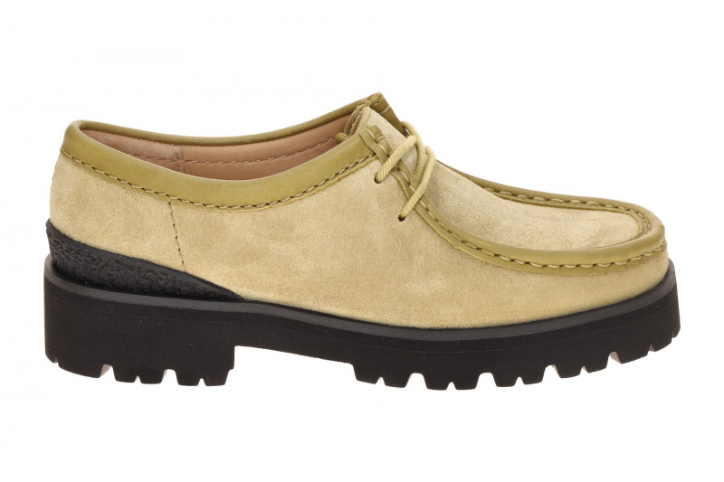 Clarks Walla Yukoner Mokassin Schuhe grün 26329291