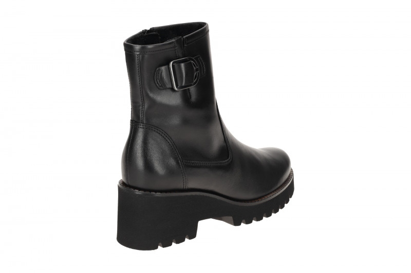 Gabor Comfort Stiefelette schwarz Biker Stil 56.622.57