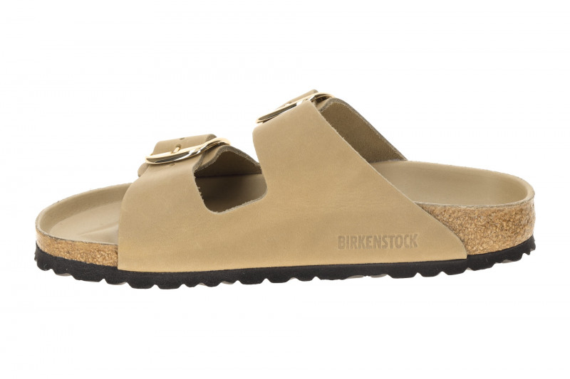 Birkenstock Arizona Big Buckle Pantolette braun tabacco Schmal 1030395