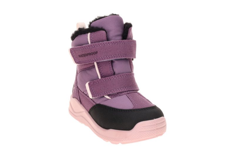 ecco Urban Kinderstiefel lila Warmfutter Waterproof