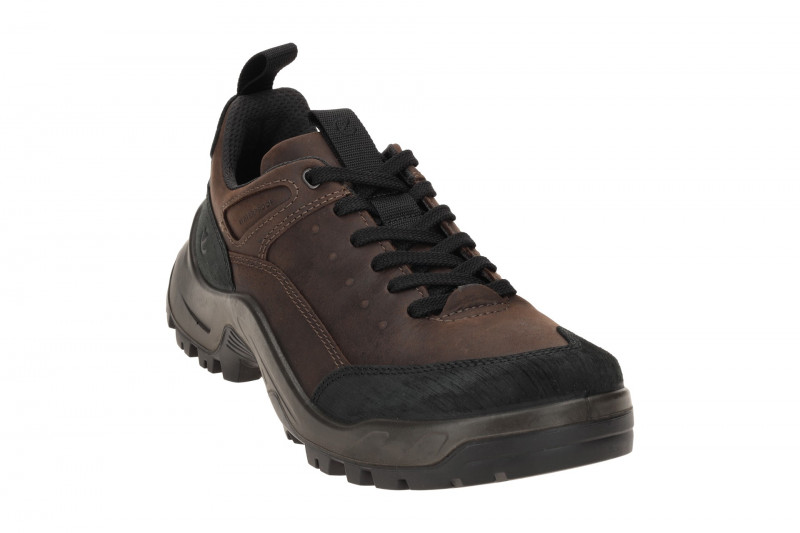 Ecco Offroad Herren Schuhe braun Nubuck Waterproof 822354