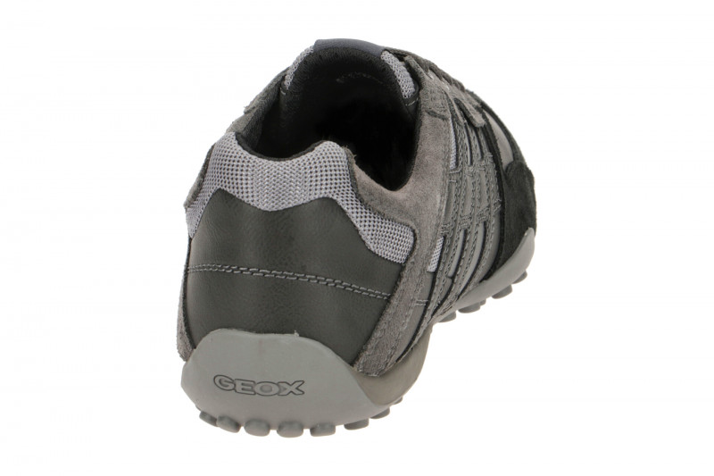 Geox Snake Schuhe schwarz dunkelgrau U4207K
