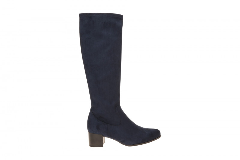 Caprice Lang Schaftstiefel blau navy Stretch 25507