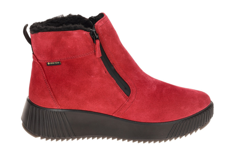 ARA Davos Winter Schlupf Stiefelette rot H-Weite GORE-TEX 12-26905