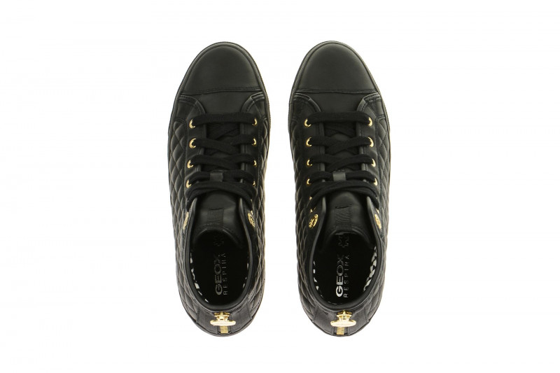 Geox New Club Stiefel schwarz matt D4258A