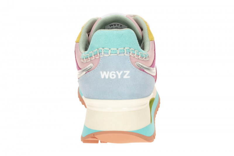 W6YZ Yak Sneakers Schuhe pink bunt Damen