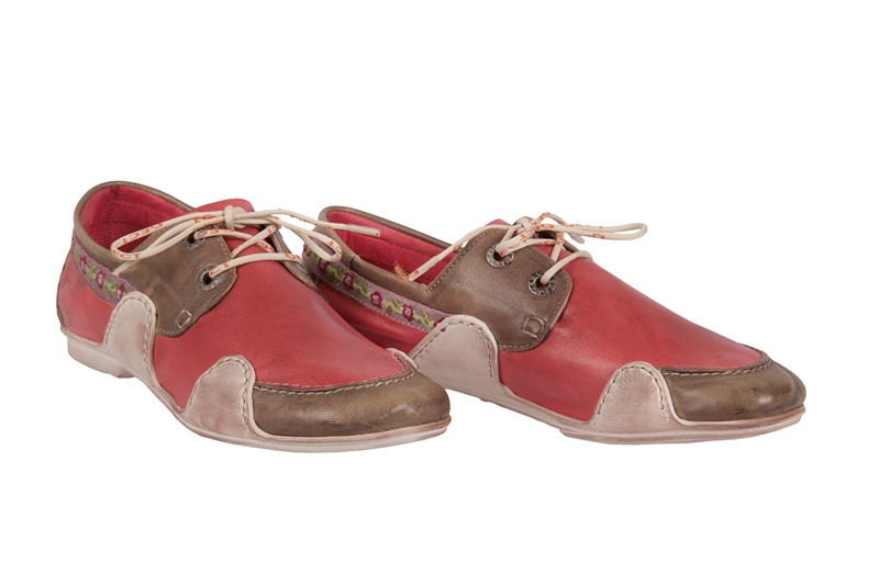 Eject Sayaka Schuhe im rot braun mix E-14409