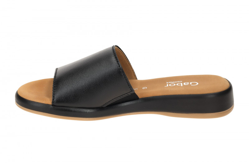 Gabor Pantolette schwarz Nappa 82.730.57