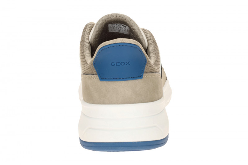 Geox Vittour Sneaker Schuhe taupe grau FASTin U659KA