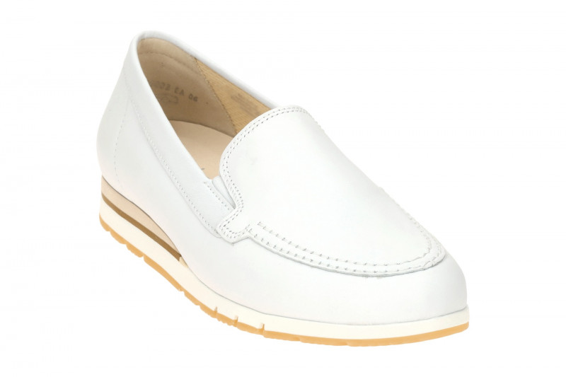 Gabor Comfort Slipper Schuhe weiß Nappa 62.414.50