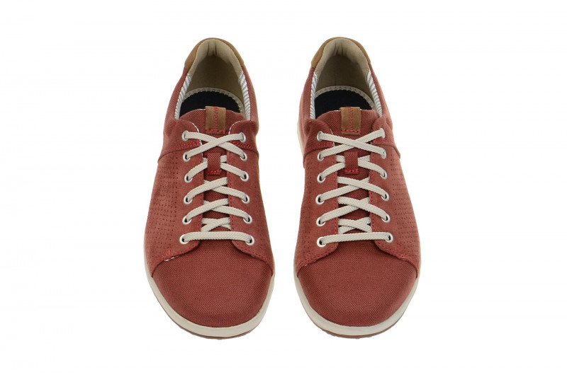 Clarks Norwin Schuhe rot canvas