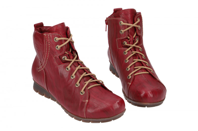 Think Menscha Stiefel dunkel-rot