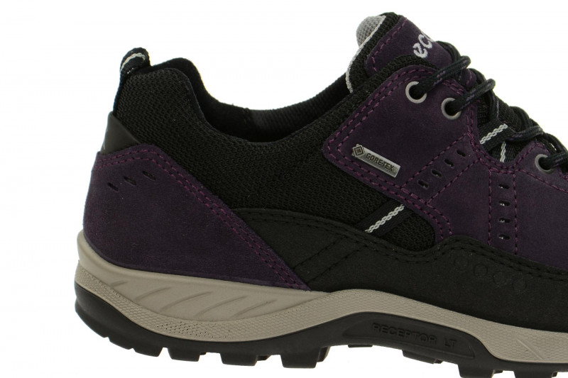 Ecco Yura Schuhe schwarz lila Gore-Tex - 84060356343