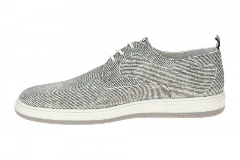 Floris van Bommel De Dijker Schuhe grau weiß H-Weite 30309