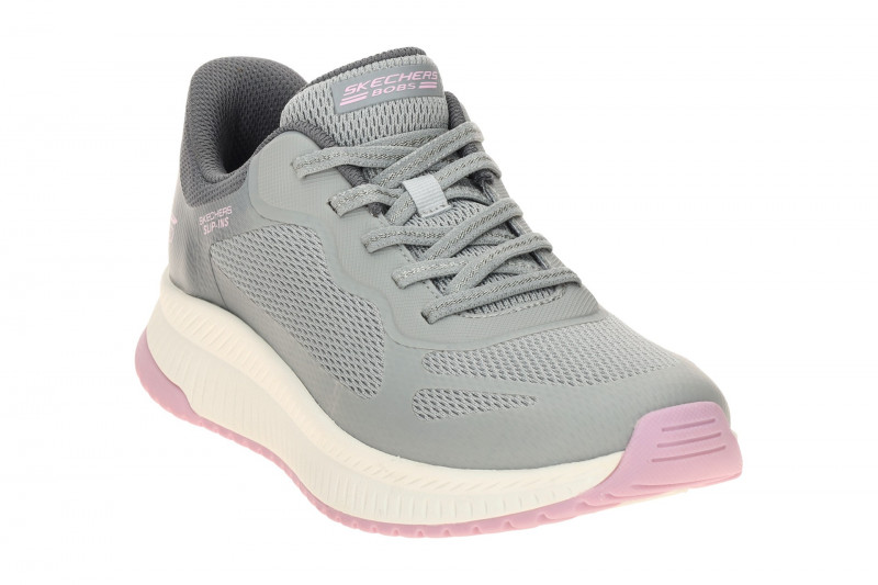 Skechers Bobs Squad 4 Sneakers Schuhe grau SLIP-INS 117624