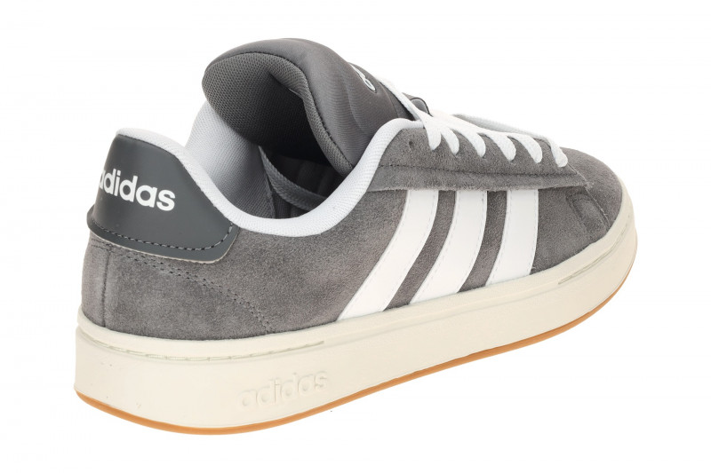 Adidas Grand Court Alpha Sneakers Schuhe grau weiß Herren JR0542