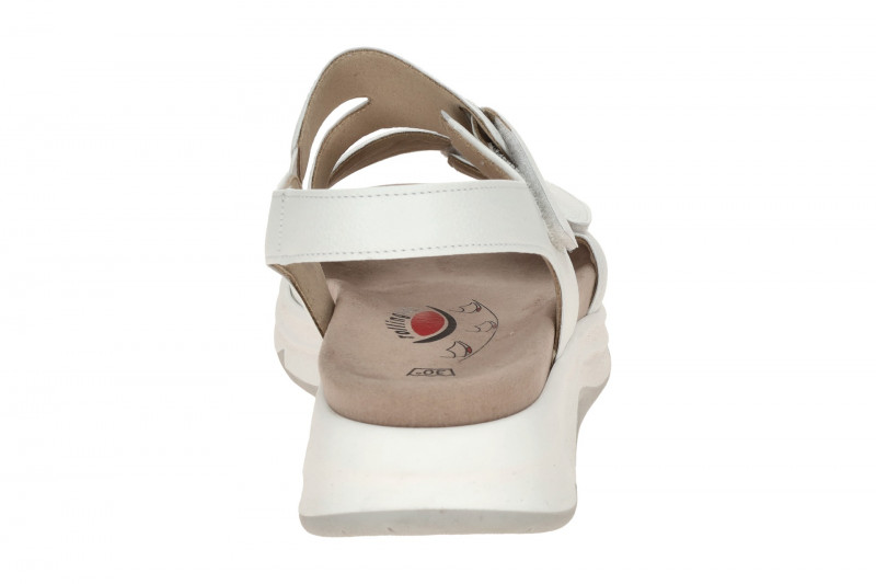 Gabor RollingSoft Sandale weiß uni Glattleder 86.885.50