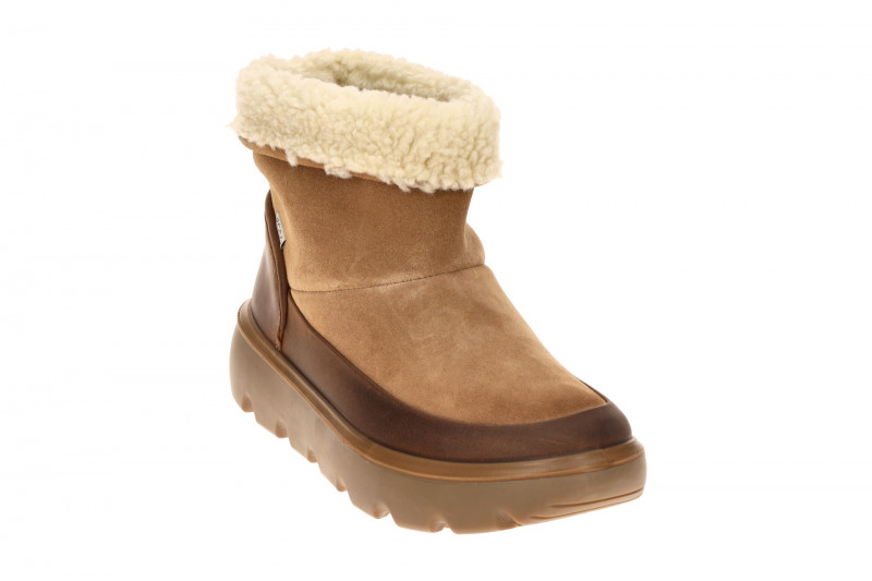 ecco Glacia Winter Schlupf Stiefelette braun Wasserdicht 243313