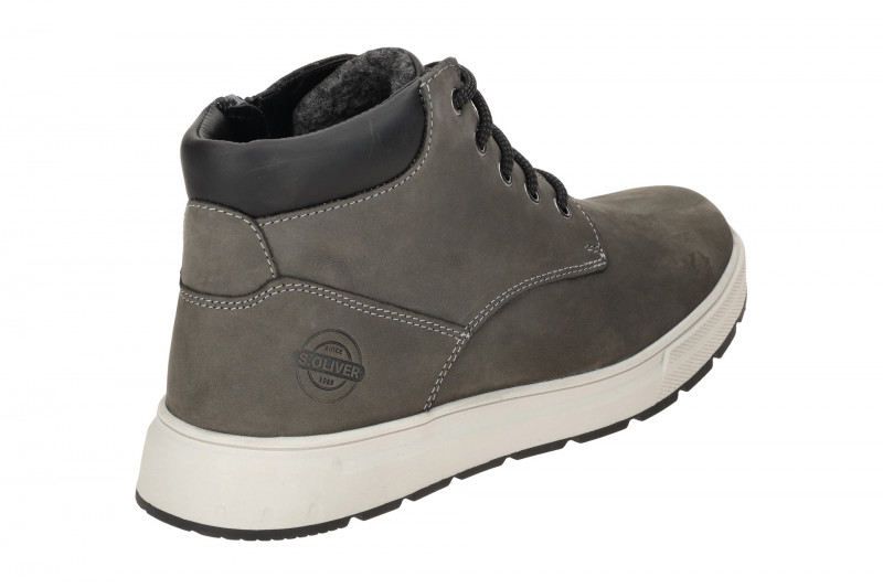 s.Oliver Winter Schuhe Mid Cut grau Herren 5-16213
