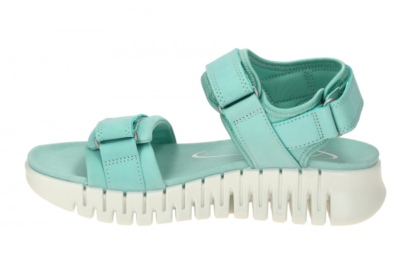 Ecco Gruuv Sandalen blau aquatic Damen 213103