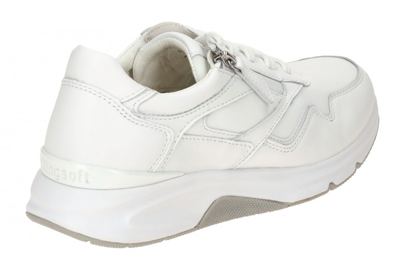 Gabor RollingSoft Schuhe weiß Glattleder 86.896.51