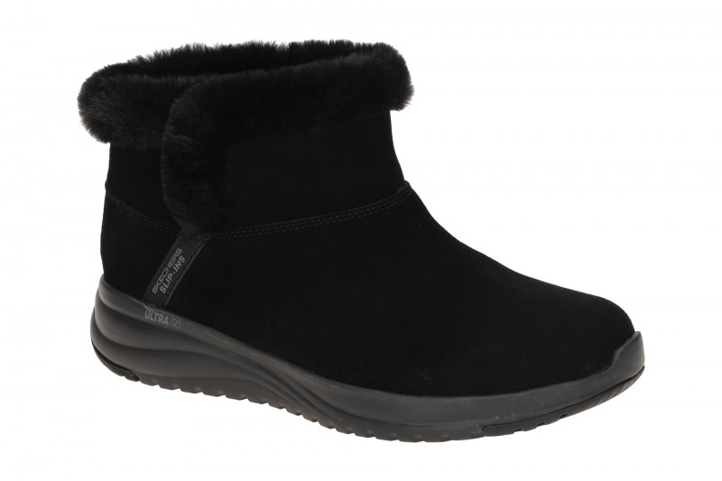 Skechers On-The-Go Stiefeletten schwarz Damen wasserdicht 144740