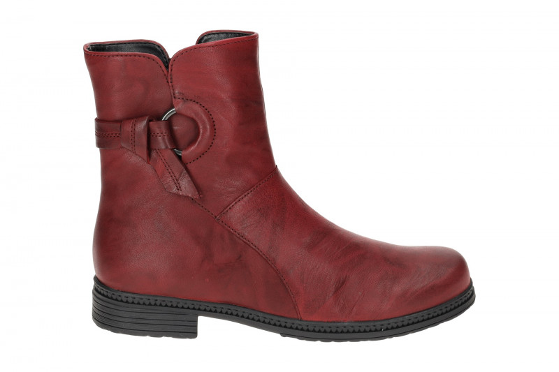 Gabor Fashion Stiefelette rot dünn gefüttert 54.671.55