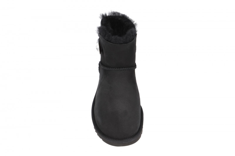UGG Mini Bailey Button Bling Stiefel schwarz