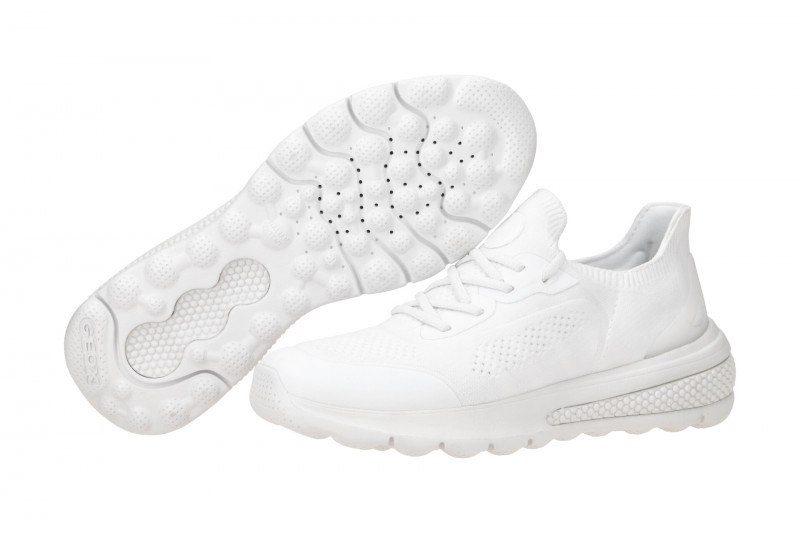 Geox Spherica Actif Schuhe Slipper weiß Damen D35THA