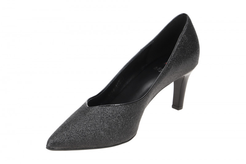 Högl Tiara Pumps schwarz Glitzer 6748