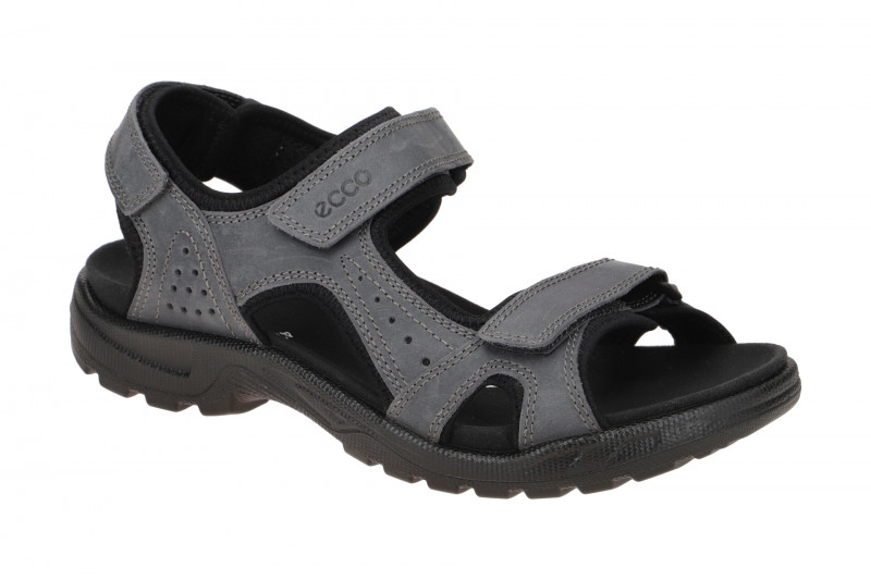 Ecco Onroads Herren Sandale grau magnet