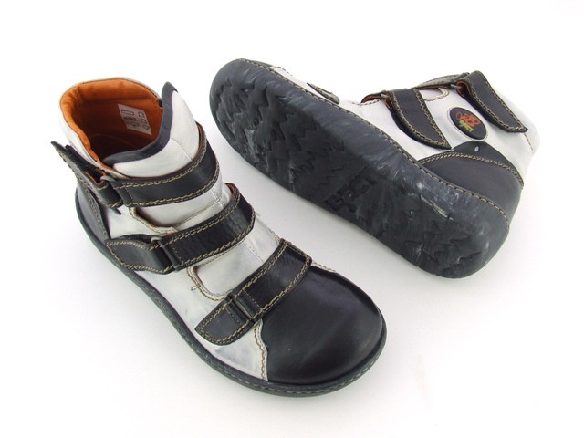 Eject Ocean E-11627-V1 Stiefelette schwarz weiß