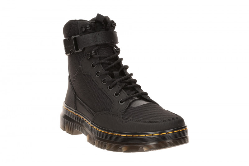 Dr. Martens Combs Tech Stiefel schwarz gelb 43637001