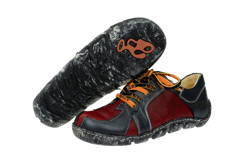 Eject Flight Schuhe rot schwarz kombi 16469.4