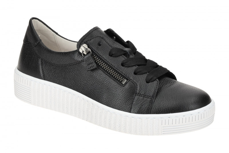 Gabor Schuhe Sneakers schwarz weiß 83.334.27