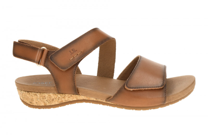 Josef Seibel Keil Sandale Fleur 01 braun Riemchen 88201