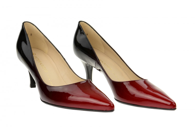Peter Kaiser Soffi 60 Pumps rot schwarz Lack 61201/122
