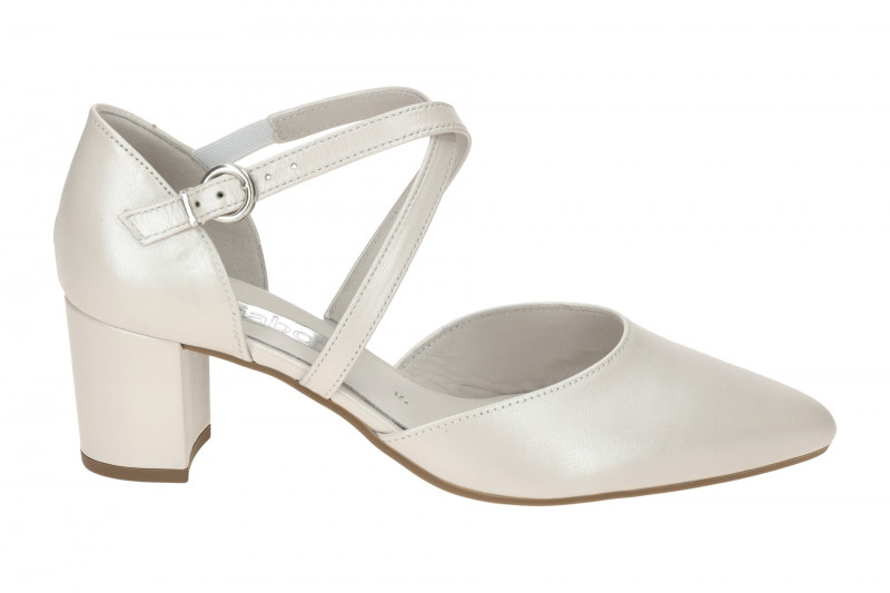 Gabor Riemchen Pumps weiß offwhite Perlato 81.343.60