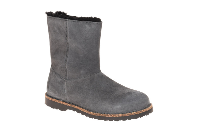 Birkenstock Uppsala Zip Stiefel grau Warmfutter NORMAL-WEIT 1032750