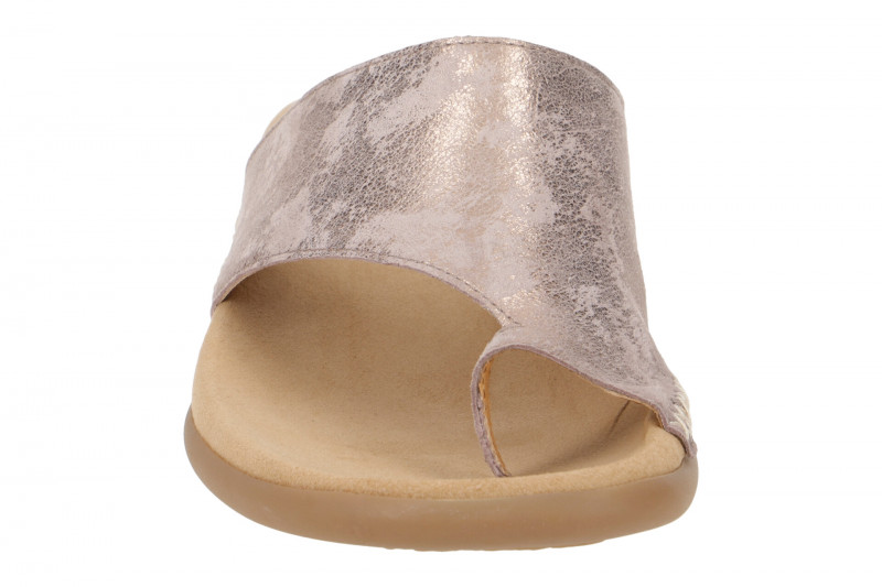 Gabor Pantolette rosa metallic Zehentrenner 23.700.60